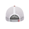 TYM Landscape Hat with red crown, white mesh back, and “Designed for Your World” patch